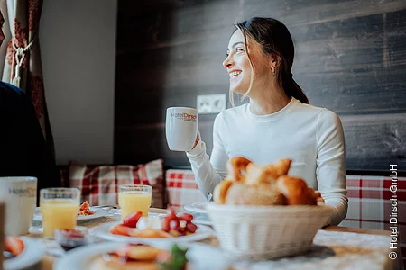 Frühstück im Hotel Dirsch